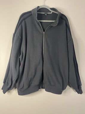 Wild Fable Women's Zip Up Side Striped Jacket